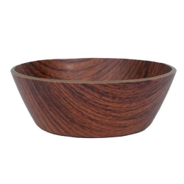 Μπωλ Παγωτού Round 10156 10x3,5cm Brown Evelin Πολυστερίνη