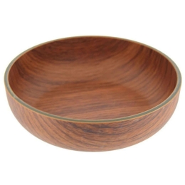 Μπωλ Σερβιρίσματος Ρηχό 10258 11x3cm Brown Evelin Πολυστερίνη