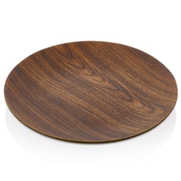 Πιάτο Ρηχό 10293 23,5cm Brown Evelin Πολυστερίνη
