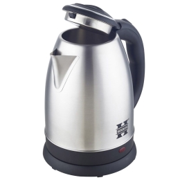 Βραστήρας Ηλεκτρικός HG-5011 1500W 1.8lt Silver Herzberg Ανοξείδωτο Ατσάλι