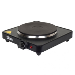 Εστία Ηλεκτρική ZLN2174 Εμαγιέ Μονή 18,5cm Black Zilan Εμαγιέ