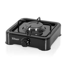 Εστία Υγραερίου ZLN0018-BLK Εμαγιέ Μονή 31,50x26,50x10cm Black Zilan Εμαγιέ