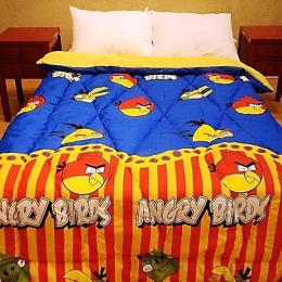 Πάπλωμα Angry Birds Μονό