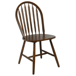 Καρέκλα Sally Ε7080 Brown 44x51x93cm Σετ 4τμχ Ξύλο