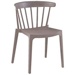 Καρέκλα West Ε372,3 Pp-Uv Sand Beige Σετ 4τμχ