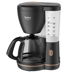 Καφετιέρα Φίλτρου Includeo CM5338 1,25Lt 1000W Black Tefal Γυαλί