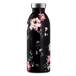 Μπουκάλι - Θερμός Clima 050 Ebony Roses 8051513923777 500ml Multi 24Bottles Ανοξείδωτο Ατσάλι