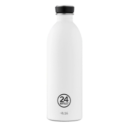 Μπουκάλι Urban 1000 Ice White 8051513921100 1Lt White 24Bottles Ανοξείδωτο Ατσάλι