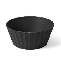 Μπωλ Σερβιρίσματος Hera S 15x6cm Carbon Black Blim+ Πολυπροπυλένιο