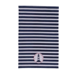 Πετσέτα Κουζίνας Φάρος 830458 40x60cm White-Blue 100% Βαμβάκι
