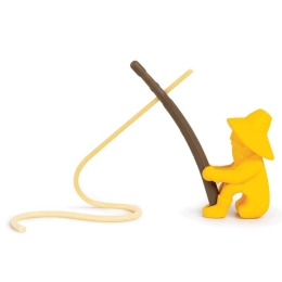 Δοκιμαστής Ζυμαρικών Al Dente PA785 10x8,5x4cm Yellow-Brown Σιλικόνη