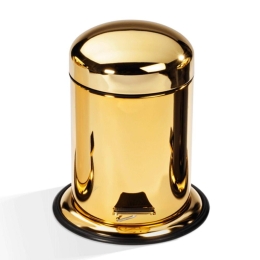 Κάδος Απορριμμάτων TE 30 0608120 22x24x31cm Gold Decor Walther Ανοξείδωτο Ατσάλι