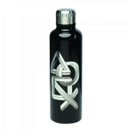 Μπουκάλι Playstation PP6582PS 450ml Black-White Paladone Μέταλλο