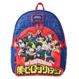 Σακίδιο Πλάτης My Hero Academia - Group Debossed Logo MHABK0023 Multi Loungefly