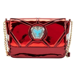 Τσαντάκι Χιαστί Marvel - Iron Man 15Th Anniversary MVTB0147 25,4x7,6x17,8cm Red Loungefly