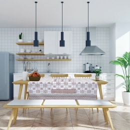Runner 0595 Multi Das Home 40X150 40x150cm Βαμβάκι-Πολυέστερ