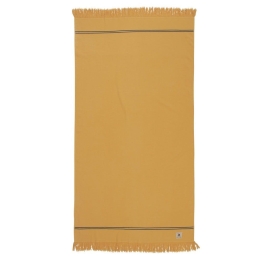 Πετσέτα Θαλάσσης 3518 Mustard Greenwich Polo Club Θαλάσσης 80x170cm 100% Βαμβάκι