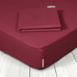 Σεντόνι Με Λάστιχο 2212 Red Greenwich Polo Club King Size 180x235cm 100% Βαμβάκι