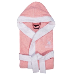 Μπουρνούζι Παιδικό 8602 Pink Greenwich Polo Club