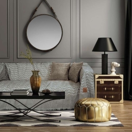Ριχτάρι 2748 Grey Greenwich Polo Club Διθέσιο 180x250cm Chenille-Πολυέστερ