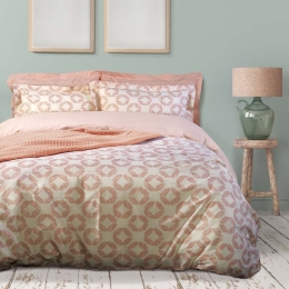Κουβερλί 9506 Happy Nude-Ecru Das Home Μονό 160x240cm 100% Βαμβάκι