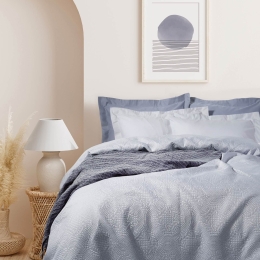 Κουβερλί 9522 Happy Grey Das Home Υπέρδιπλο 220x240cm Microfiber