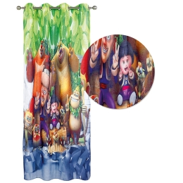 Κουρτίνα Παιδική 2123 Με Τρουκς Multi Das Kids 140X280 Πολυέστερ