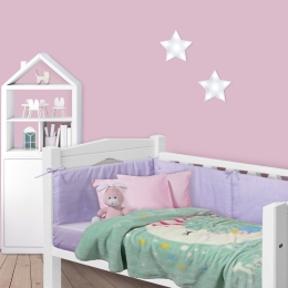 Κουβέρτα Βρεφική 6610 Velour Mint Das Home Κούνιας 110x140cm Πολυέστερ