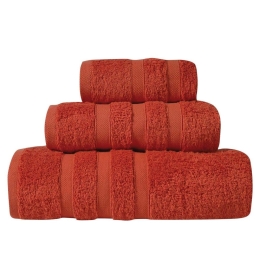 Πετσέτα Prestige 1166 Terra Das Home Προσώπου 50x90cm 100% Βαμβάκι