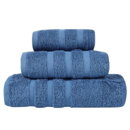 Πετσέτα Prestige 1171 Blue Das Home Προσώπου 50x90cm 100% Βαμβάκι