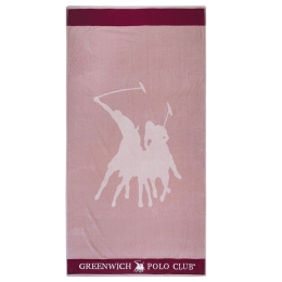 Πετσέτα Θαλάσσης 3590 Nude Greenwich Polo Club Θαλάσσης 90x170cm 100% Βαμβάκι