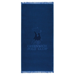 Πετσέτα Θαλάσσης 3620 Blue Greenwich Polo Club Θαλάσσης 70x170cm 100% Βαμβάκι
