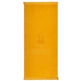 Πετσέτα Θαλάσσης 3626 Ochre Greenwich Polo Club Θαλάσσης 70x170cm 100% Βαμβάκι