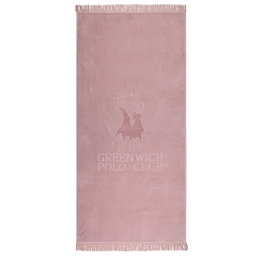 Πετσέτα Θαλάσσης 3622 Pomegranate Greenwich Polo Club Θαλάσσης 90x190cm 100% Βαμβάκι