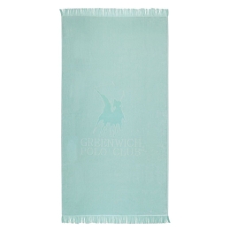 Πετσέτα Θαλάσσης 3623 Mint Greenwich Polo Club Θαλάσσης 90x190cm 100% Βαμβάκι