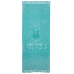 Πετσέτα Θαλάσσης 3733 90x190 Turqoise Greenwich Polo Club Θαλάσσης 90x190cm 100% Βαμβάκι