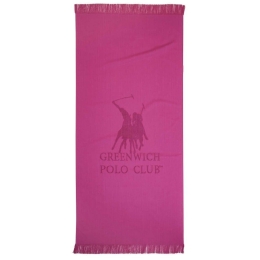 Πετσέτα Θαλάσσης 3781 Fuchsia Greenwich Polo Club Θαλάσσης 80x170cm 100% Βαμβάκι