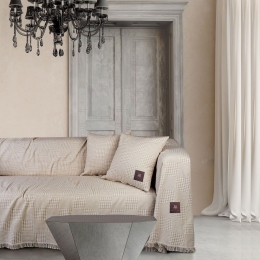Ριχτάρι 2785 Ecru-Beige Greenwich Polo Club Διθέσιο 180x250cm Βαμβάκι-Πολυέστερ