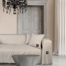 Ριχτάρι 2783 Ecru-Grey Greenwich Polo Club Διθέσιο 180x250cm Βαμβάκι-Πολυέστερ