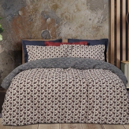 Παπλωματοθήκη Happy 9579 (Σετ 2τμχ) Multi Das Home Μονό 160x240cm Βαμβάκι-Πολυέστερ