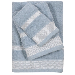 Πετσέτες Best 0651 (Σετ 3τμχ) Light Blue Das Home Σετ Πετσέτες 70x140cm 100% Βαμβάκι