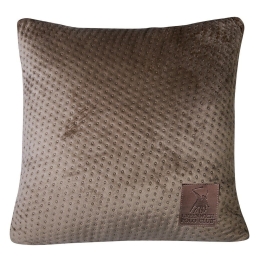 Μαξιλάρι Διακοσμητικό 2796 (Με Γέμιση) Beige Greenwich Polo Club 42X42 100% Microvelour