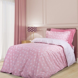 Παπλωματοθήκη Παιδική 8824 (Σετ 2τμχ) Pink Greenwich Polo Club Μονό 160x240cm 100% Βαμβάκι