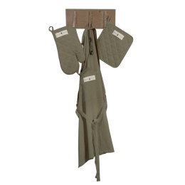 Σετ Κουζίνας 2640 (3 τμχ) Khaki Greenwich Polo Club 100% Βαμβάκι