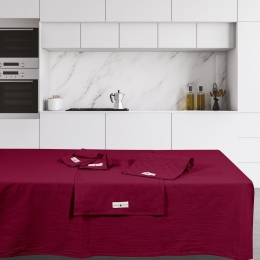 Τραπεζομάντηλο 2641 Bordo Greenwich Polo Club 140X180 100% Βαμβάκι