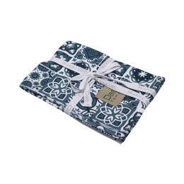Ποτηρόπανα 0633 (Σετ 2τμχ) Multi Das Home 40x65cm Microfiber