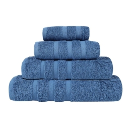 Πετσέτα Prestige 1171 Blue Das Home Σώματος 90x160cm 100% Βαμβάκι