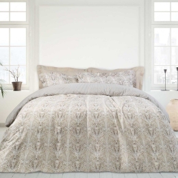 Σεντόνια Casual 5405 Με Λάστιχο (Σετ 4τμχ) Cream-Beige Das Home Διπλό 150x235cm Βαμβάκι-Πολυέστερ