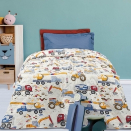 Κουβερλί Παιδικό 4858 Multi Das Home Μονό 160x240cm Microfiber