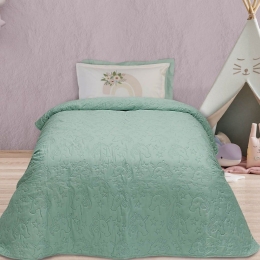 Κουβερλί Παιδικό 4861 Mint Das Home Μονό 160x240cm Microfiber